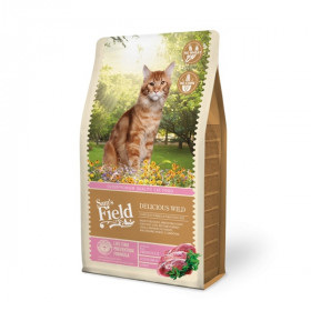 Sam's Field Delicious Wild Cats - храна за котки от всички породи с патешко месо без зърнени продукти 